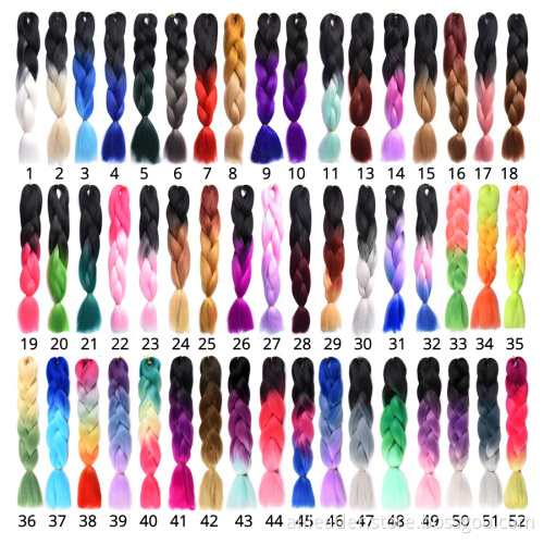 24inch 100g Ombre Jumbo Braids X-pression Synthetic Hair